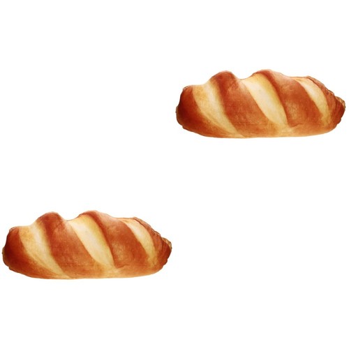 Chocolate bread plush - bread,