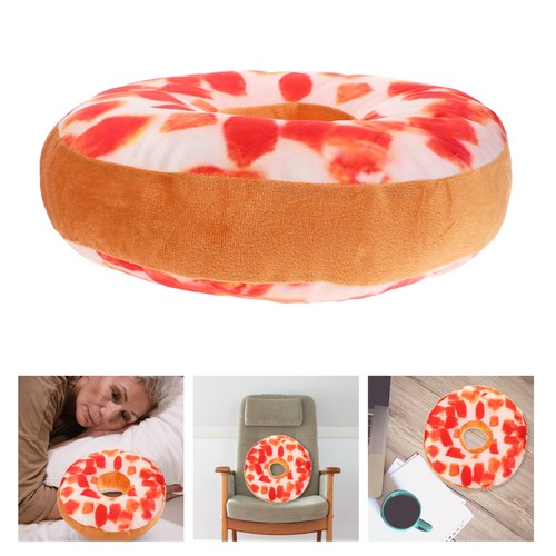 Assorted color doughnut - doughnut, throw