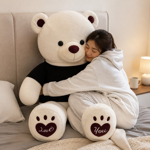 Stofftier teddybär mit - teddybär,