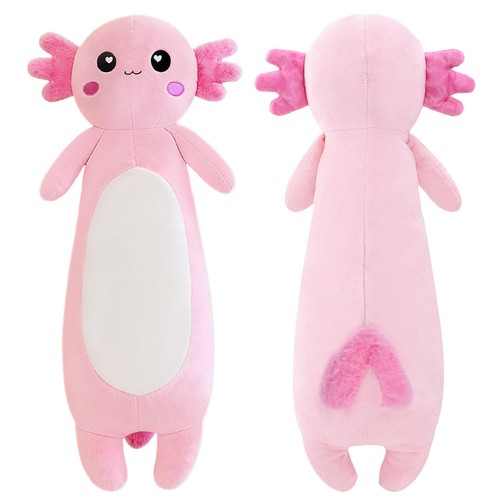 Langes axolotl plüschkissen - axolotl,