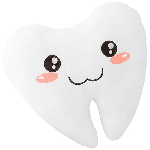 Assorted color tooth - color, pillow