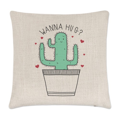 Cactus wanna hug - wanna,